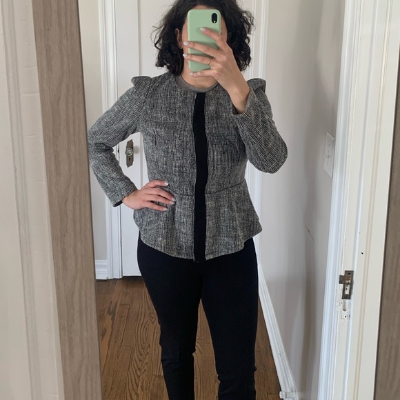 Halogen Peplum Tweed Blazer - Picture 7 of 7